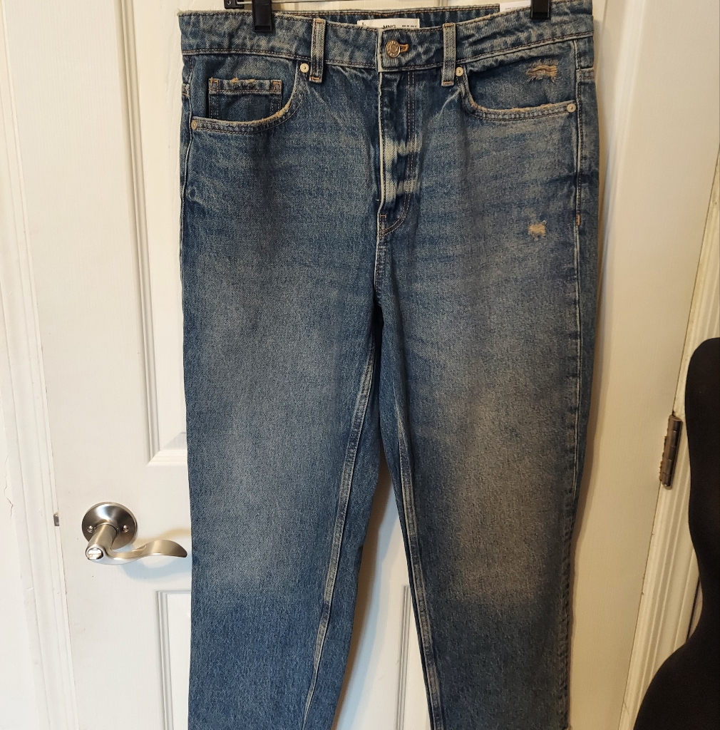 Mng Straight Jeans - Size 8